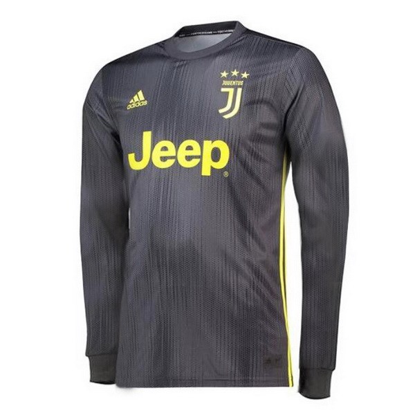 Maillot Football Juventus Third ML 2018-19 Gris